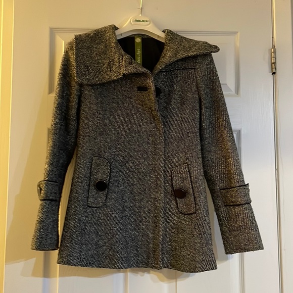 SOIA & KYO WOOL COAT - Picture 2 of 5